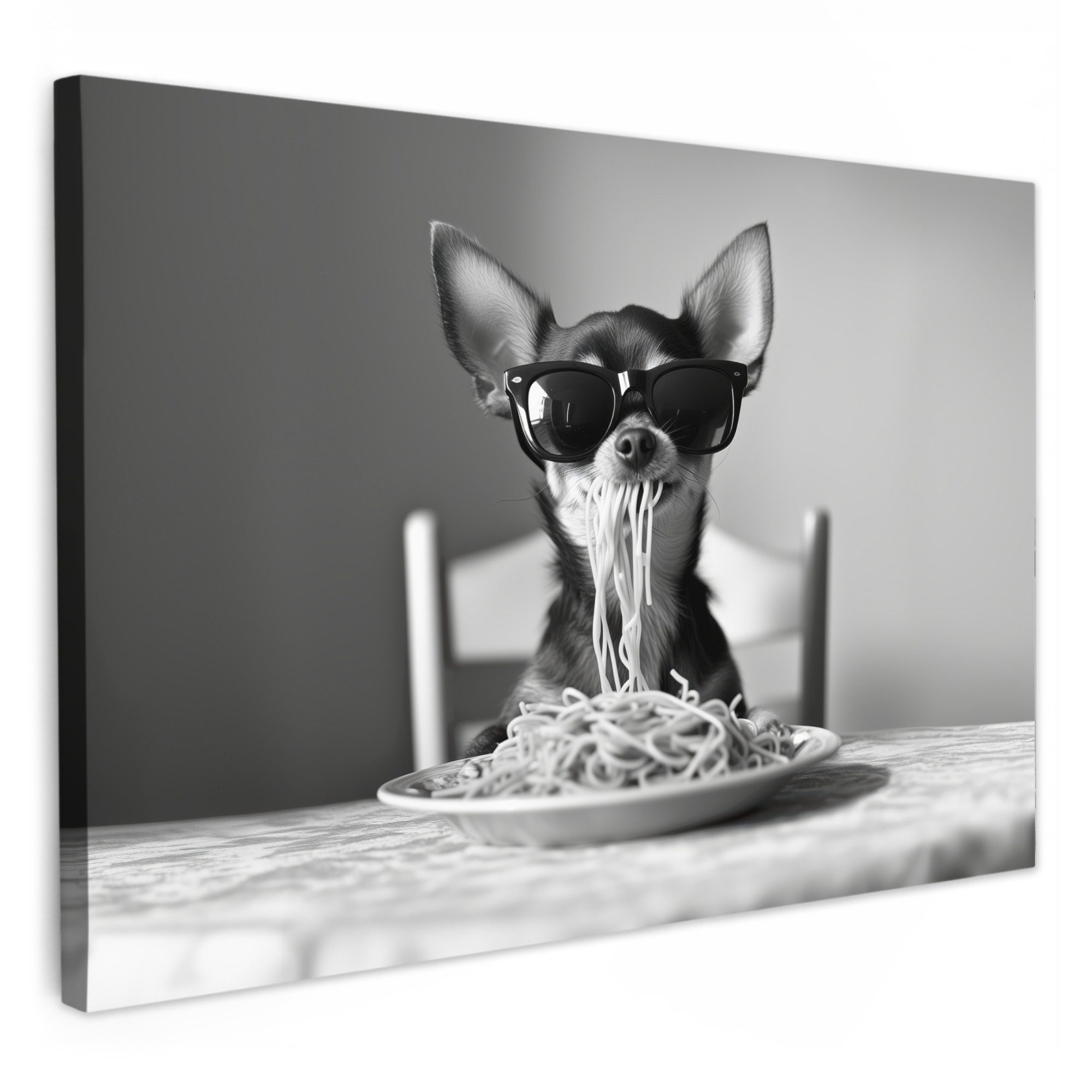OneMillionCanvasses® Leinwandbild Chihuahua - Hund - günstig online kaufen