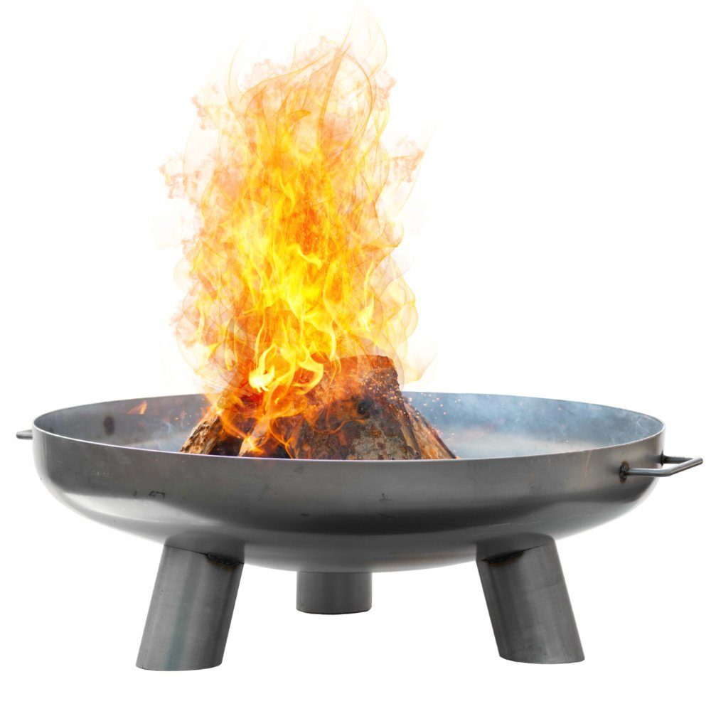 Czaja Feuerschale Edelstahl Feuerschale Coburg Ø 80 cm mit Wasserablaufbohrung – Bild 2 von 5