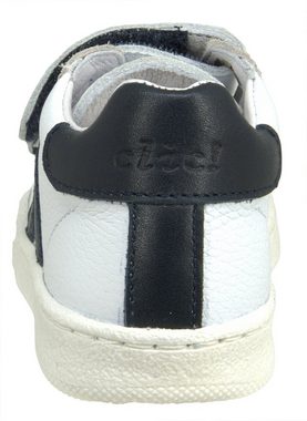 Clic Clic Sneakers Halbschuh Schuhe Jungen Leder Weiß 9891 Schnürschuh