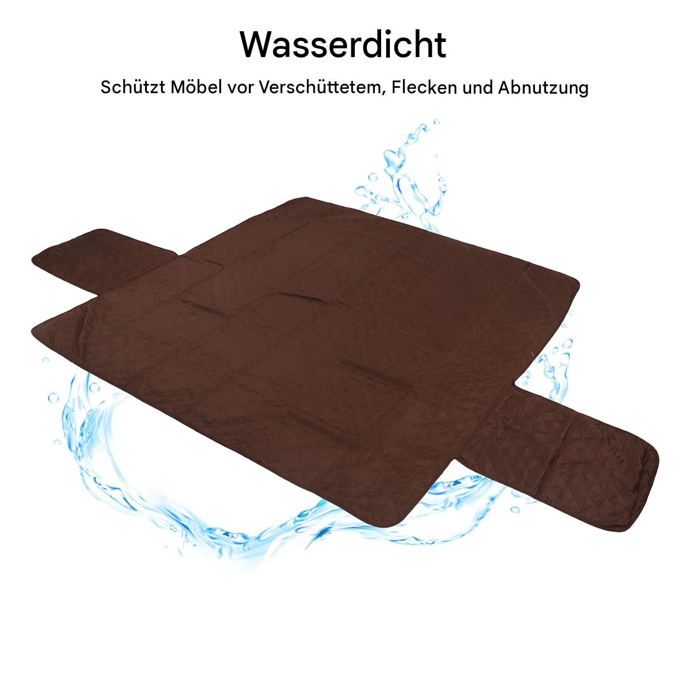 GARRYFIZH Sofaschoner Wasserdichter Relaxsesselbezug Polyester Sofaschoner für Haustiere, Rutschfest, strapazierfähig, schützt vor Flecken und Tierhaaren