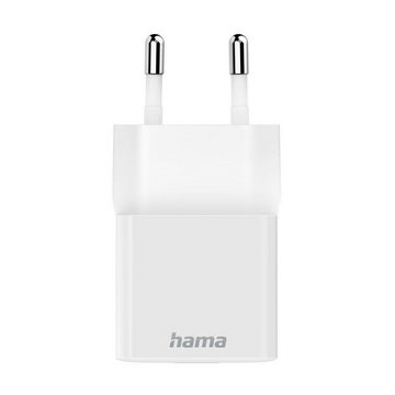 Hama Ladegerät 20 Watt, Schnellladegerät mit Power Delivery u. Quick Charge USB-Ladegerät