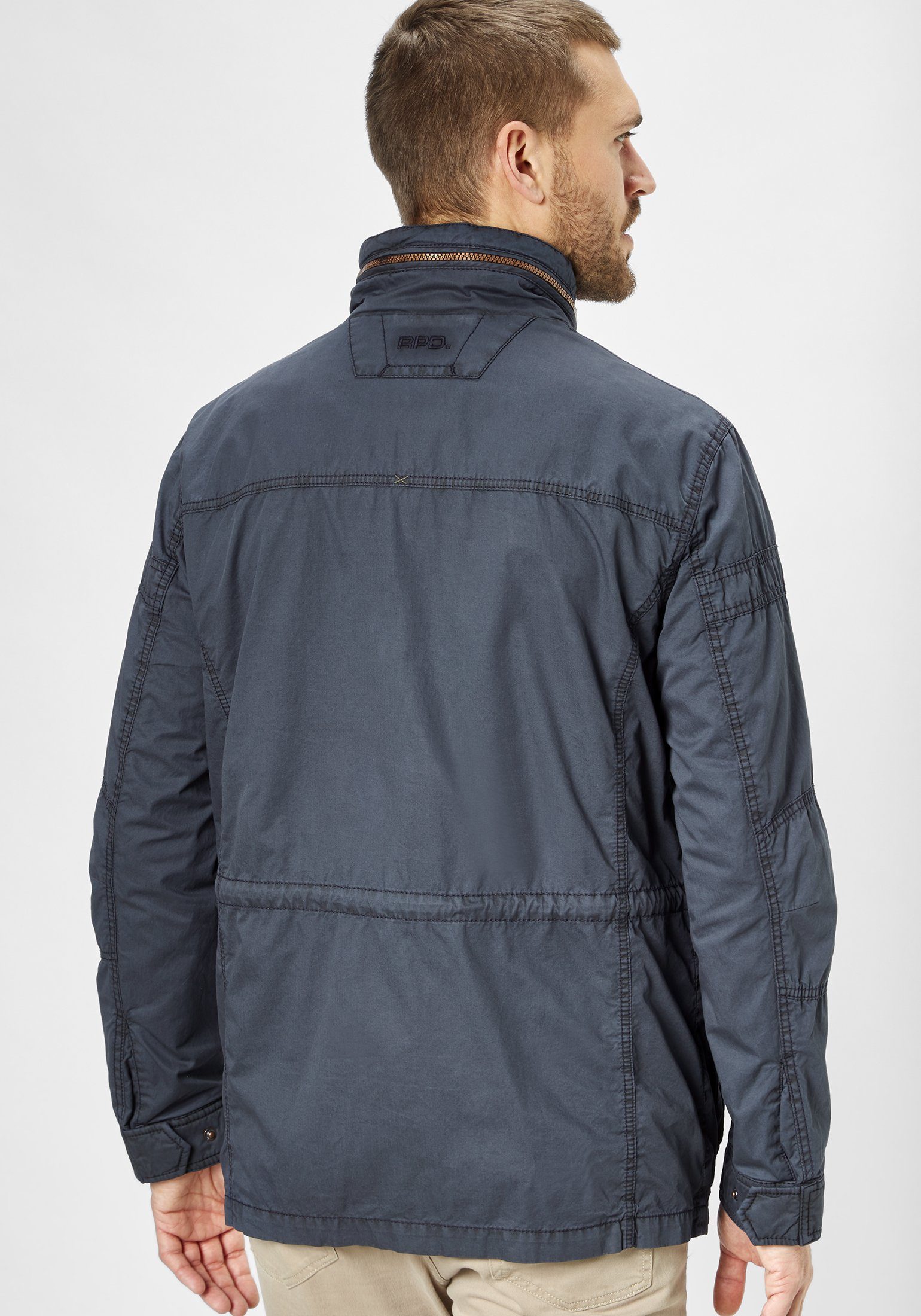 Redpoint Sommerjacke Brent Modern Fit Fieldjacket aus reiner Baumwolle