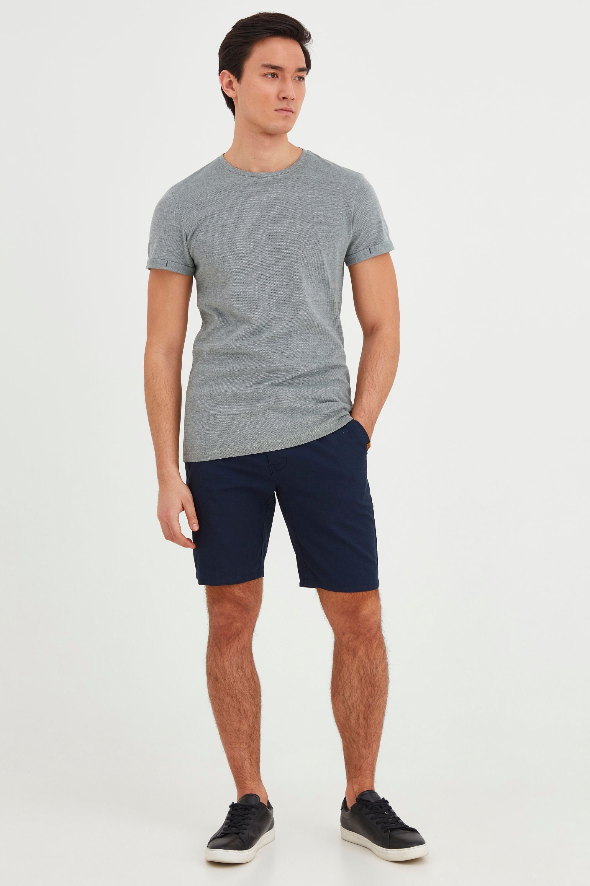 Blend Leinenhose BHMennok Leinenmix-Shorts mit Stoff Gürtel