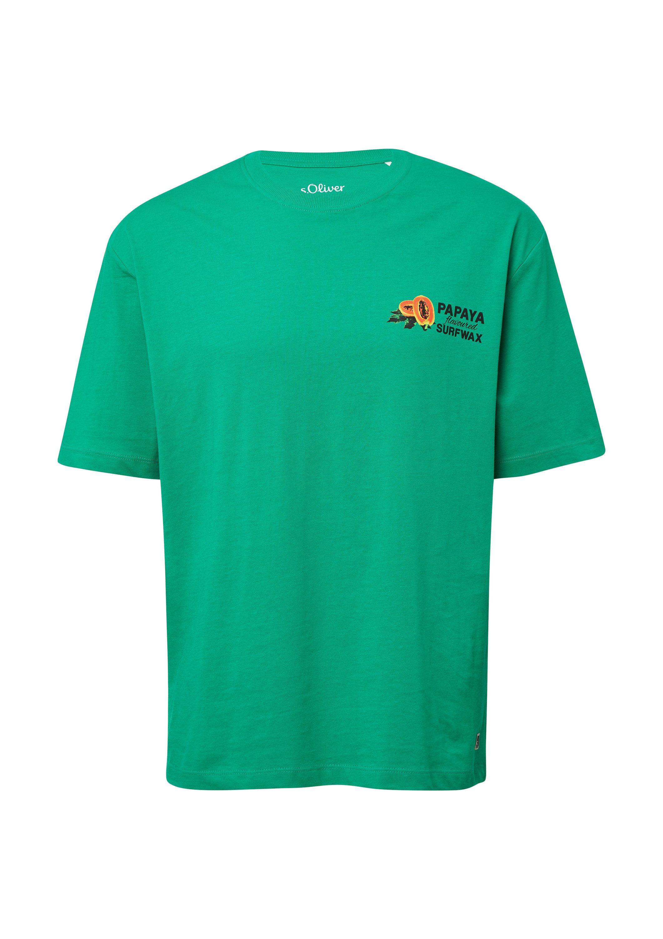 s.Oliver Kurzarmshirt T-Shirt (1-tlg) günstig online kaufen