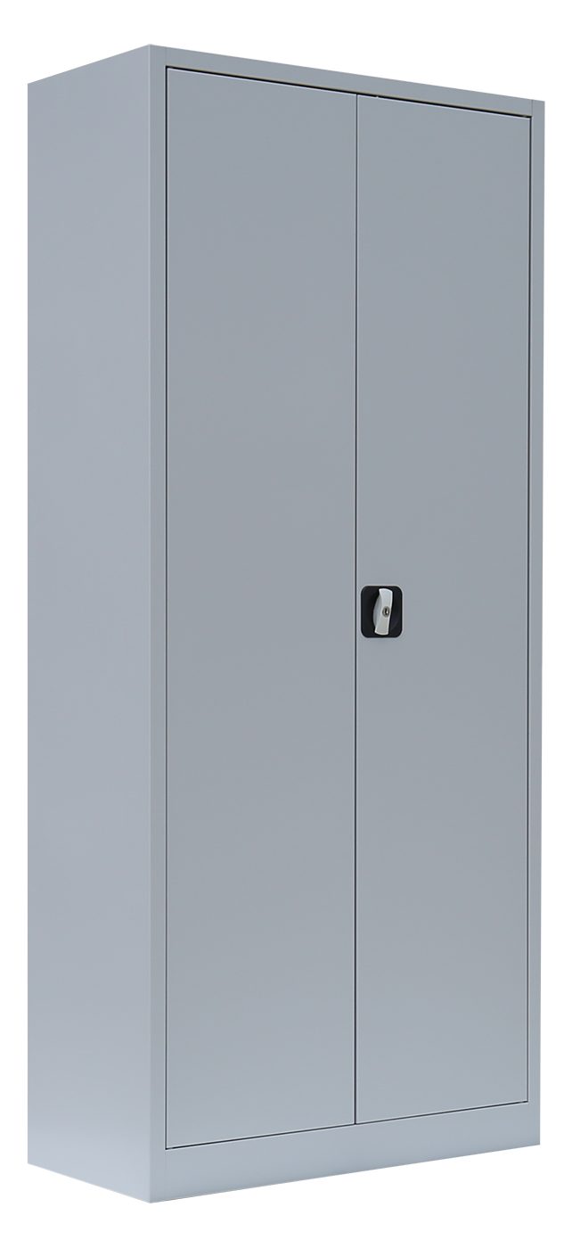 Steelboxx Mehrzweckschrank Metallschrank abschließbar 180x80, 4,5 Ordnerhöhen (1-St) Komplett montiert und verschweißt, keine Montage erforderlich