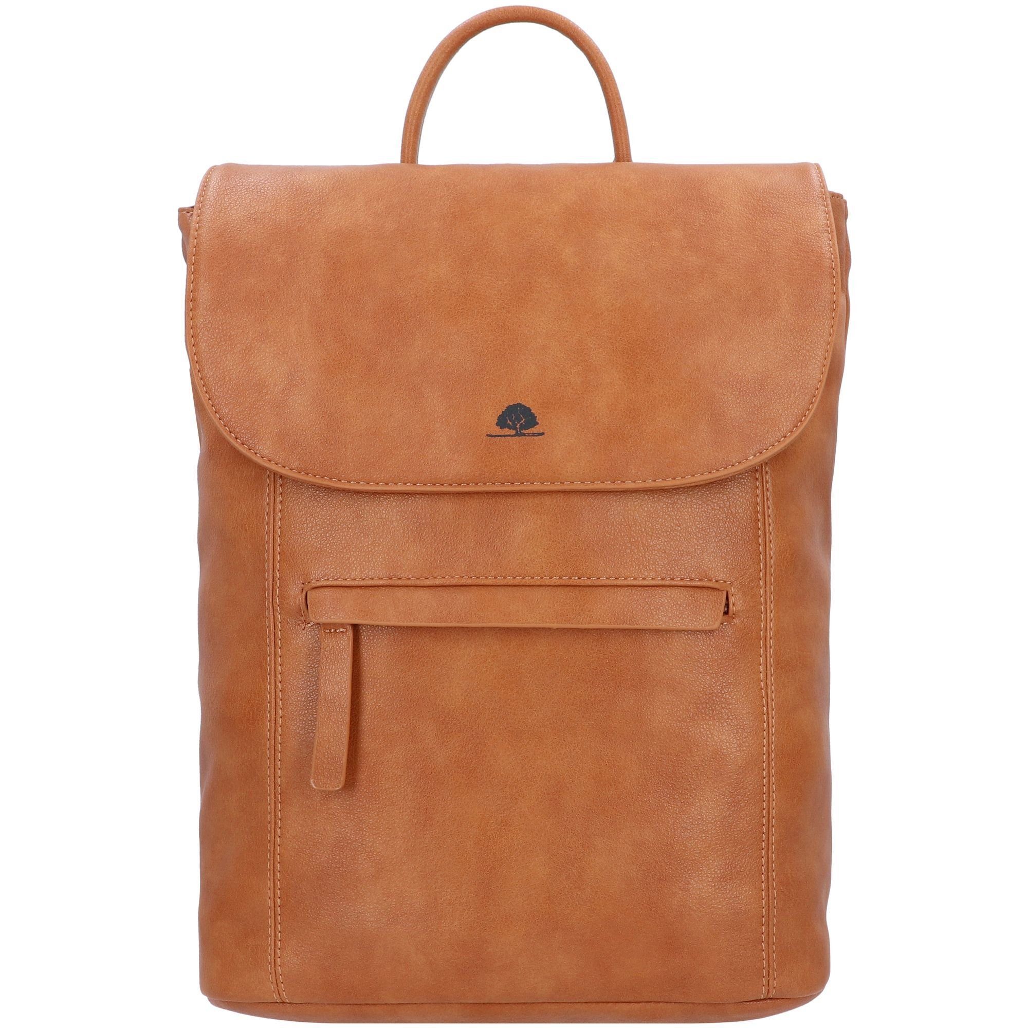 tan Greenburry Rucksack Kunstleder Dasch, Mad'l