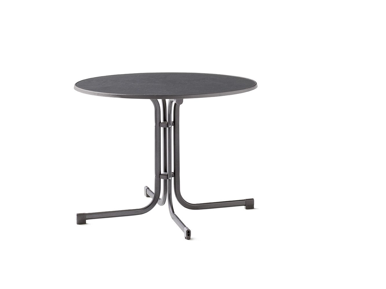 Klapptisch in Schiefer anthrazit, mecalit®-PRO - 72x99cm (HxD)