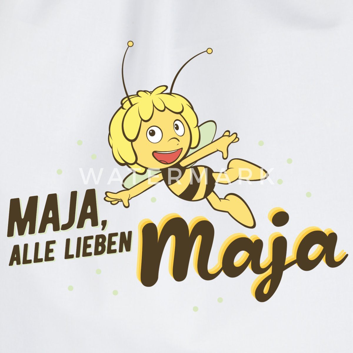 Spreadshirt Turnbeutel Biene Maja Alle Lieben Maja Turnbeutel (1-tlg)