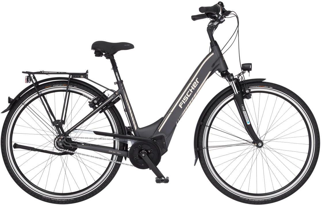 FISCHER Fahrrad E-Bike »CITA 5.0i«, 7 Gang Shimano Nexus Schaltwerk,  Nabenschaltung, Mittelmotor 250 W