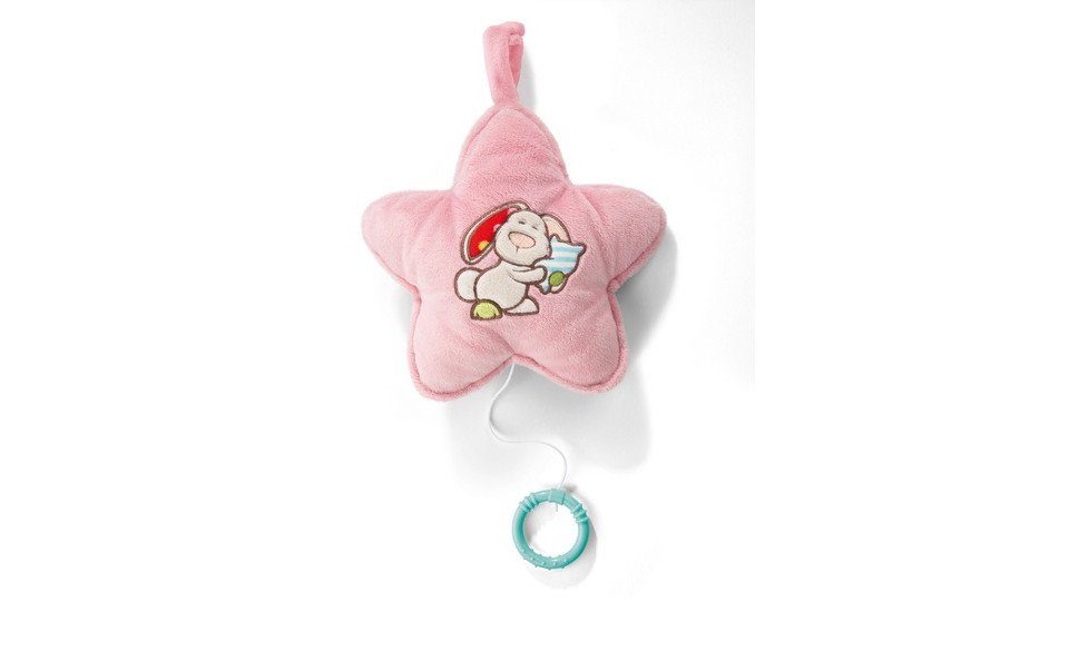 Nici Plüschfigur Nici 42071 Spieluhr Stern Hase Tilli 20x20cm an Header Karte