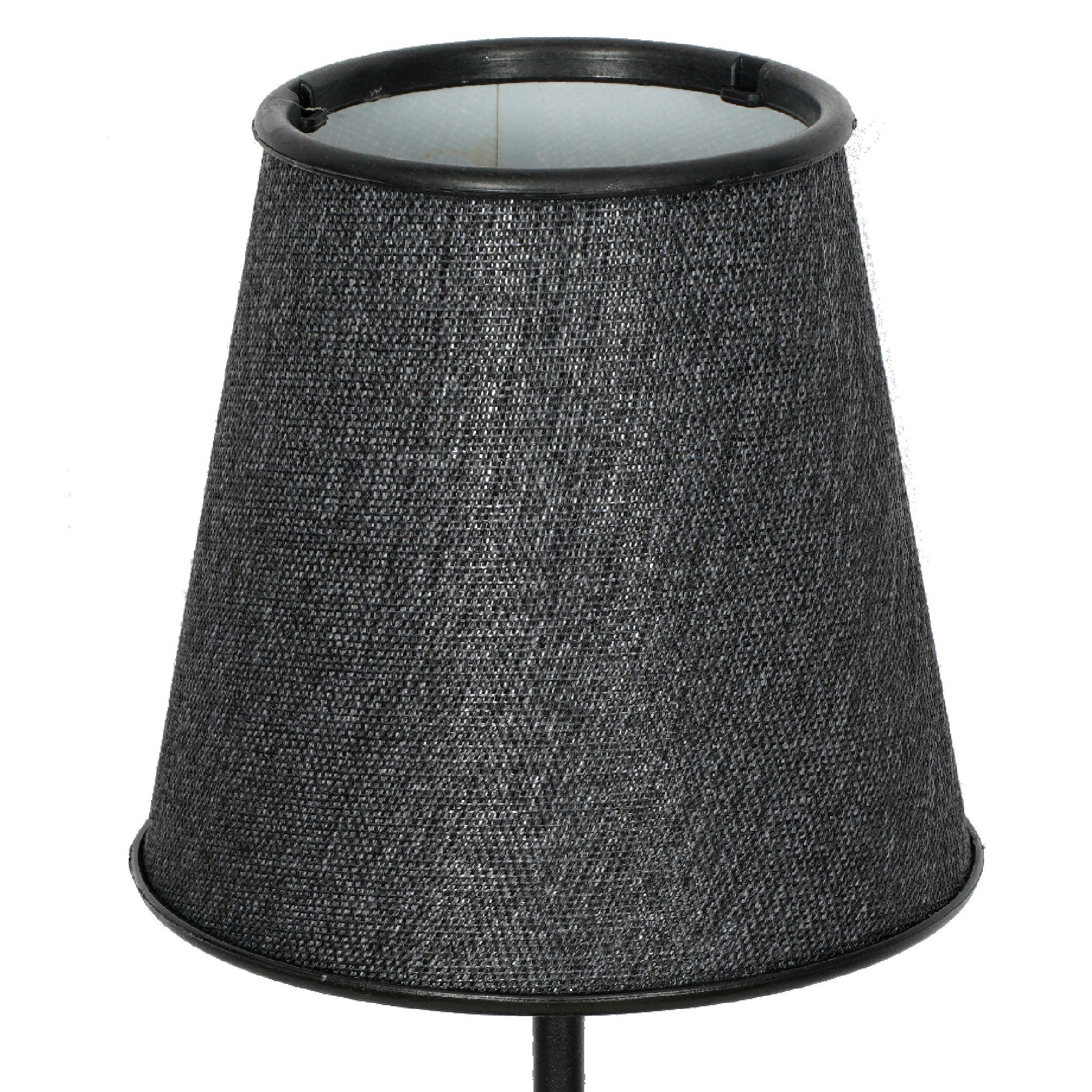 Tischlampe Tischleuchte, Schwarz Metall lux.pro »Chulmleigh« E27 1 ohne x Leuchtmittel,