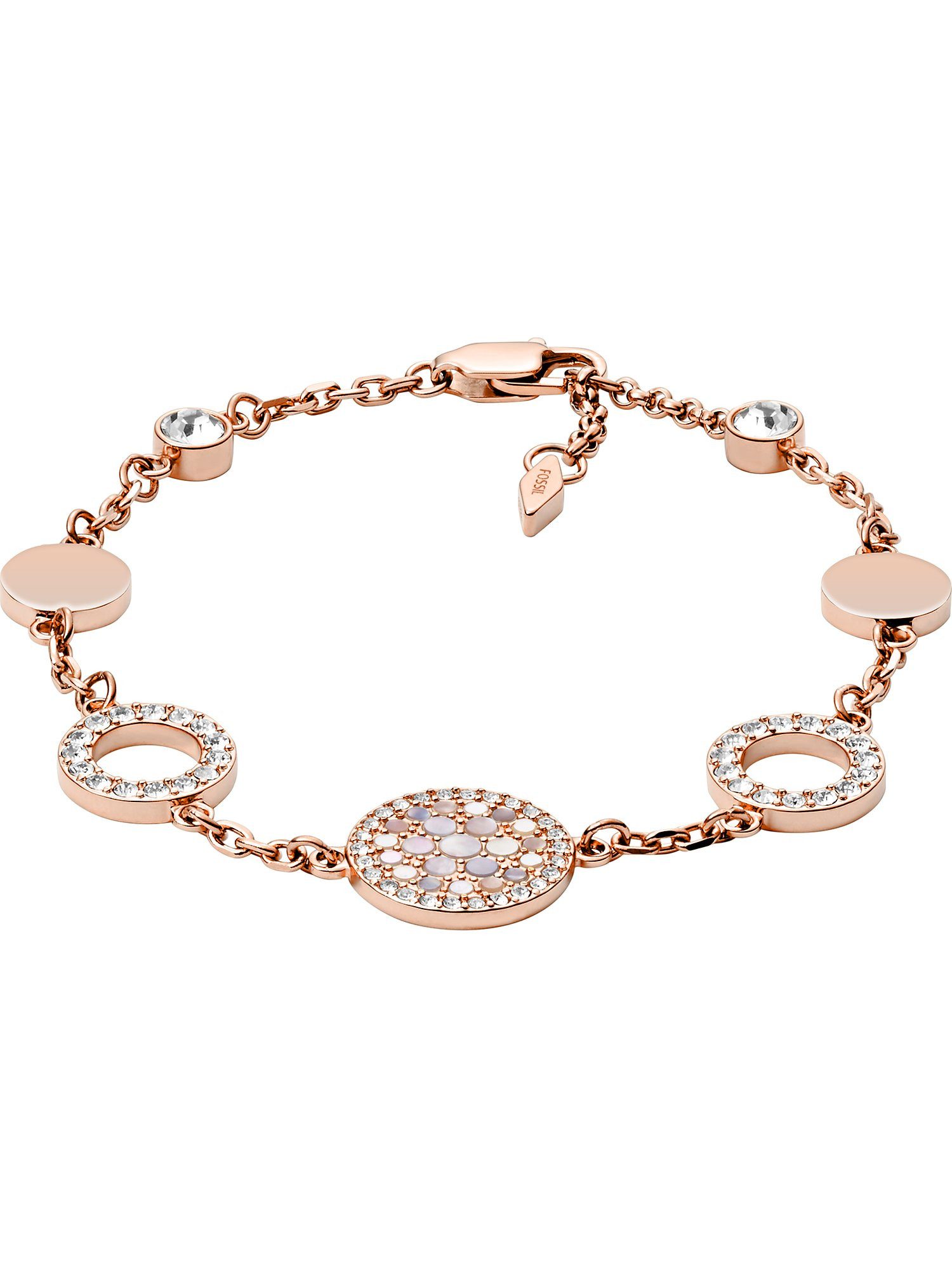 Fossil Armband Fossil Damen-Armband Edelstahl günstig online kaufen