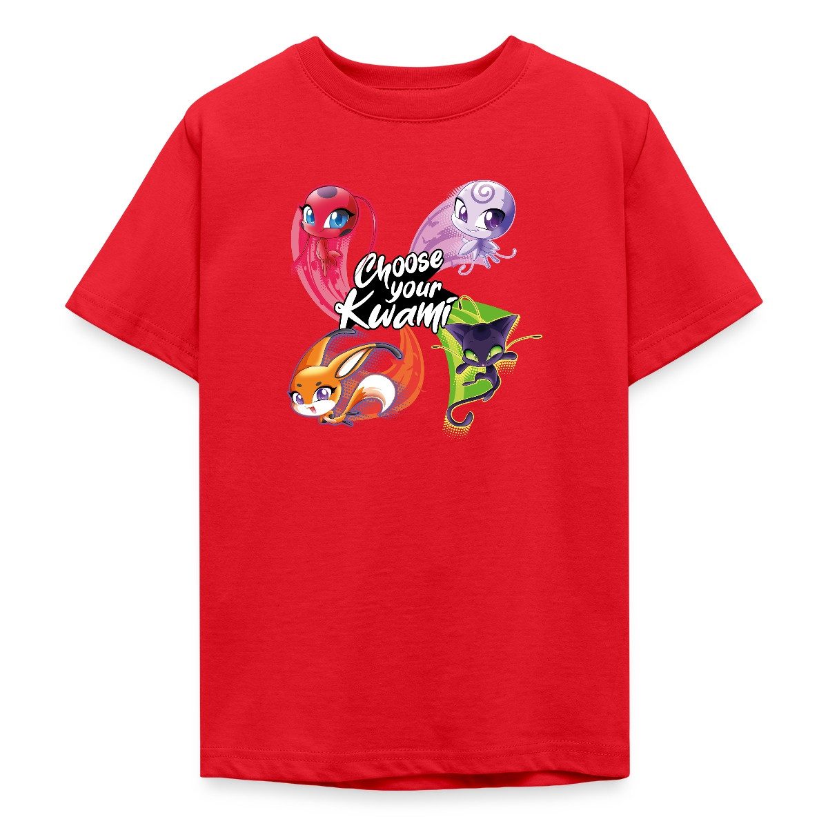 T-Shirt Miraculous Choose Your Kwami Teenager T-Shirt