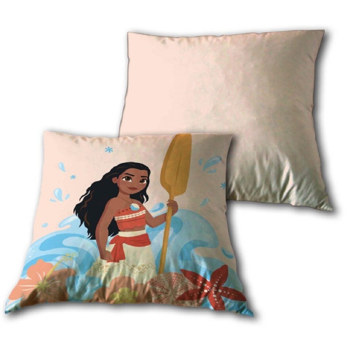Disney Vaiana Dekokissen - Zierkissen mit hochwertigem Druck für Wohnzimmer günstig online kaufen