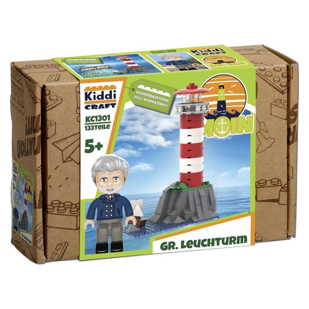 Wisam Kiddicraft KC1301 Großer Leuchtturm Spielbausteine