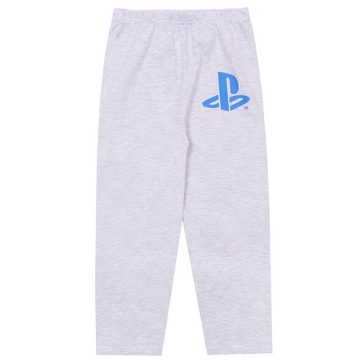 Sarcia.eu Schlafanzug 2x Weiß-schwarzes Pyjama/Schlafanzug für Jungen Playstation 5-6 Jahre