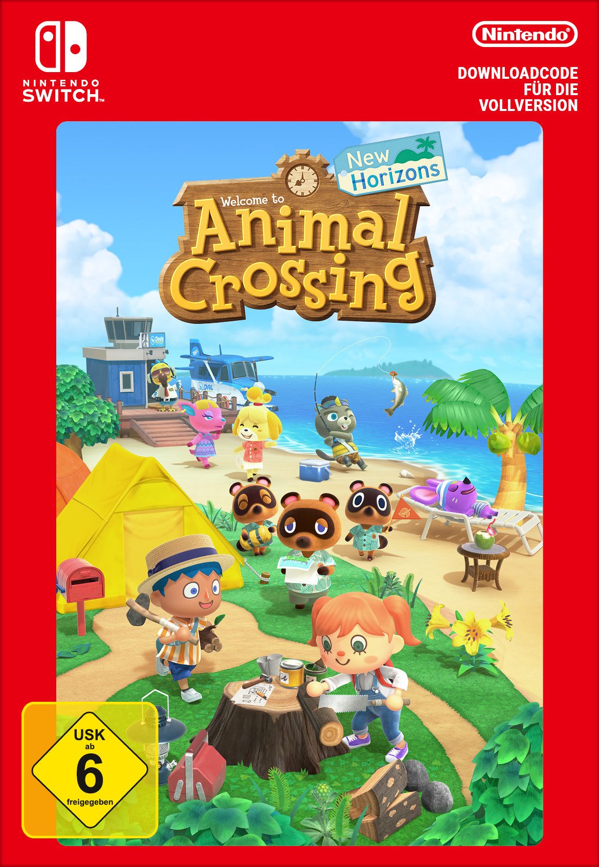 Animal Crossing: New Horizons (Download-Code), Nintendo Switch