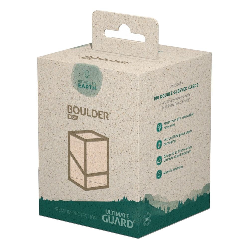 Ultimate Guard Sammelkarte Return To Earth Boulder Deck Case 100+ - Natural