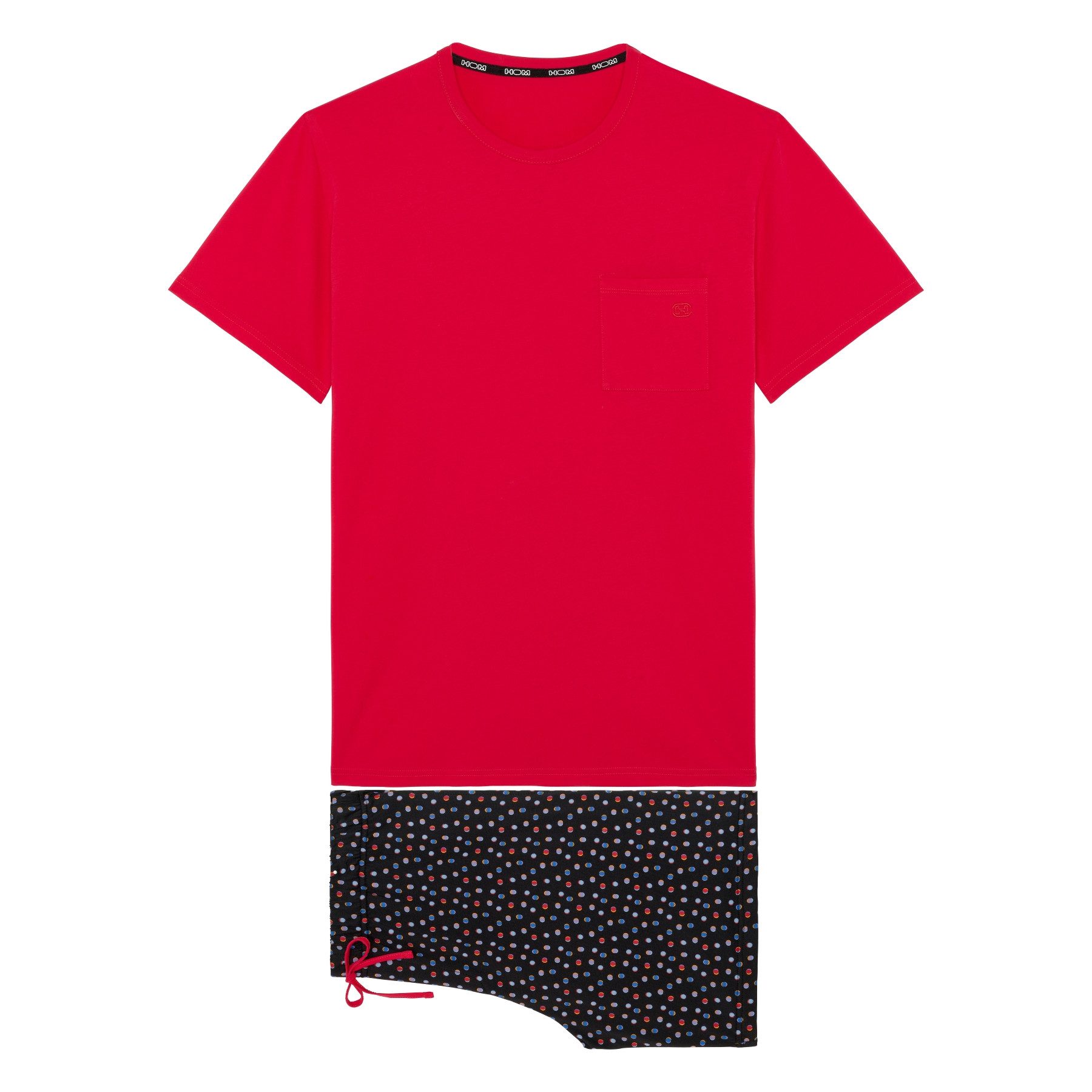Hom Pyjama HOM Charli Short Pyjama (Pyjama-Set)