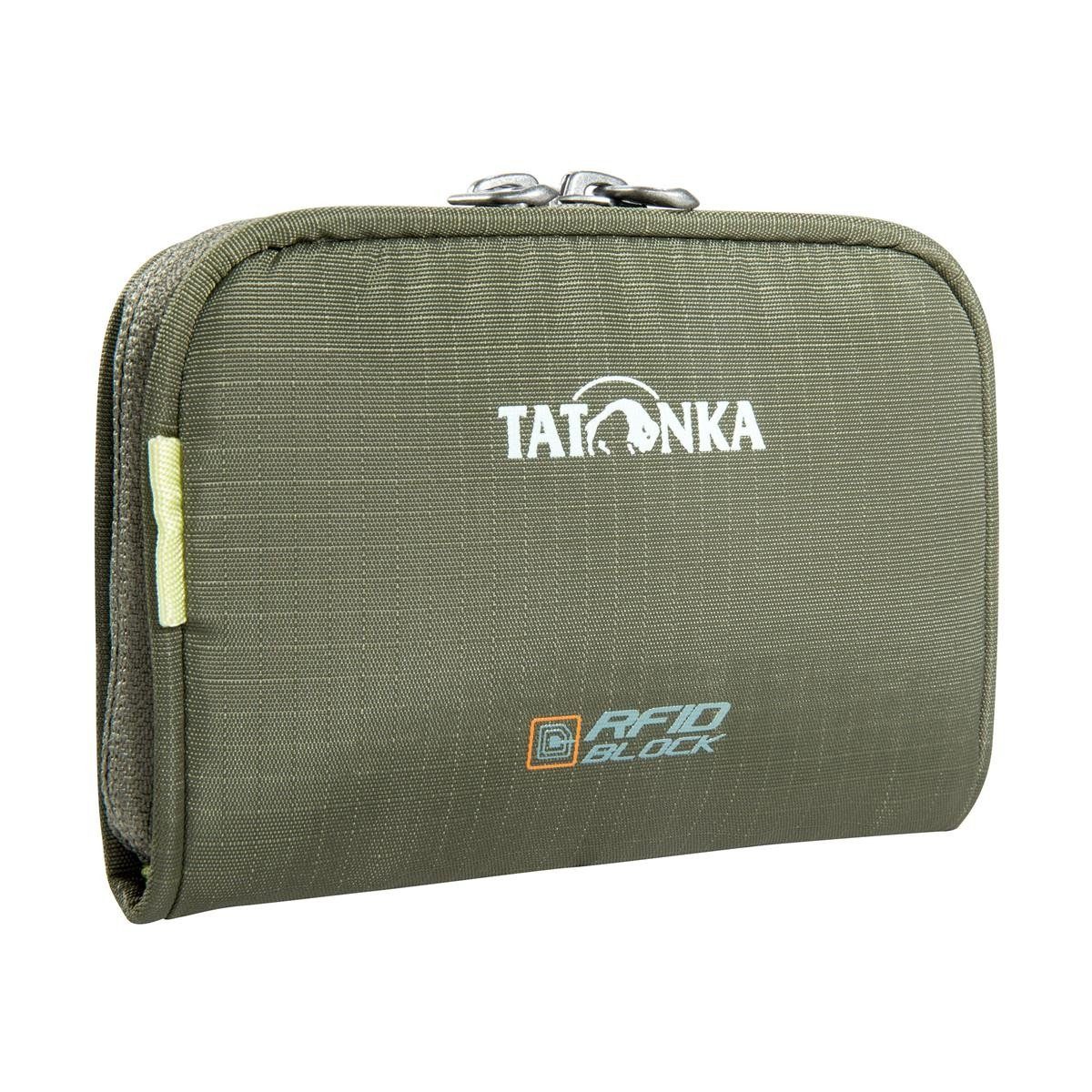 TATONKA® Wertschutztresor Big Plain Wallet RFID B olive