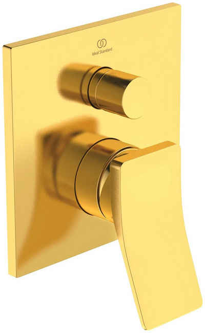 Ideal Standard Badarmatur »Check« (1-St) Unterputz Bausatz 2 eigensicher, Brushed Gold