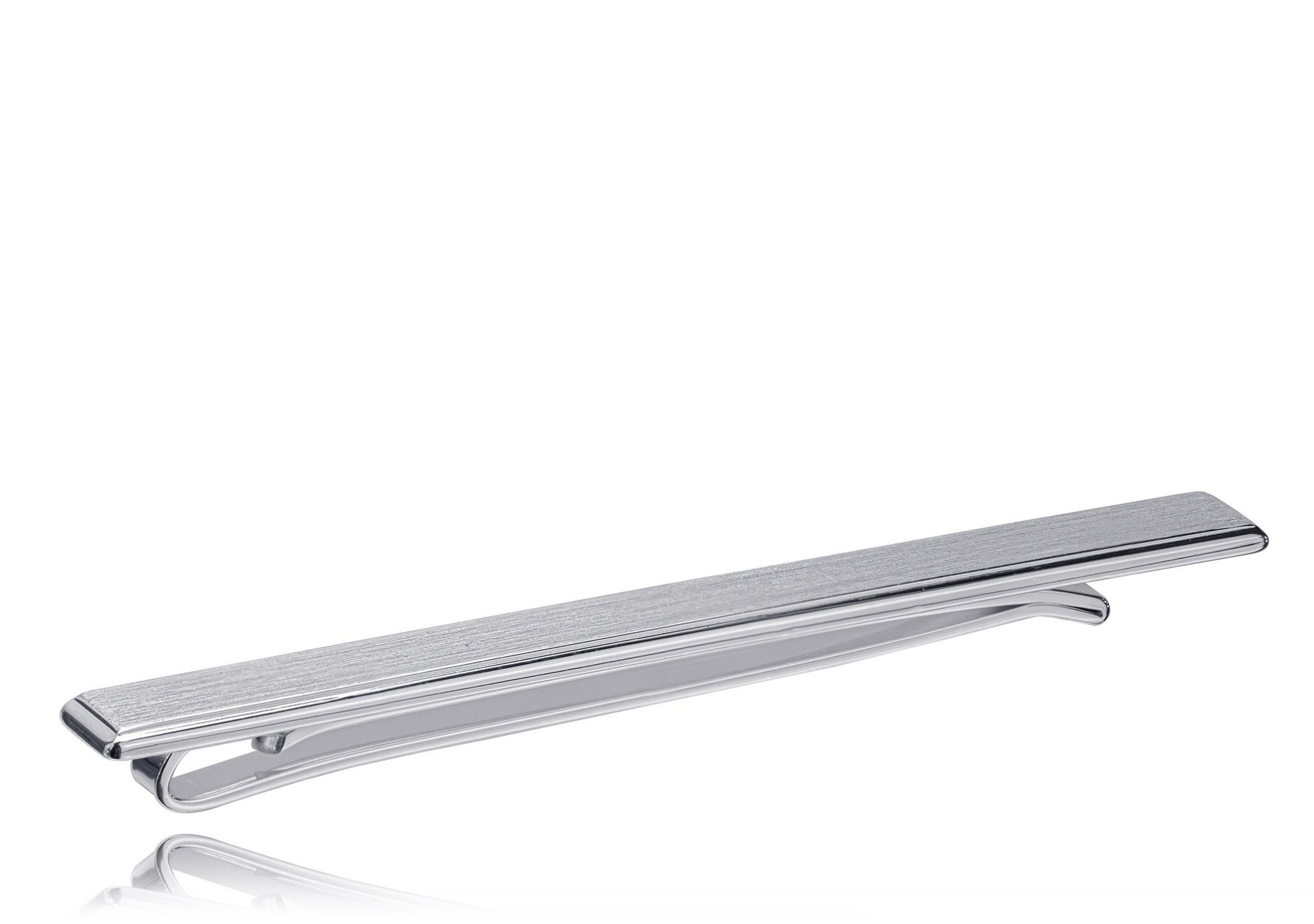 JEVELION Krawattenhalter Krawattenklammer Krawattenhalter Silber (Accessoir günstig online kaufen