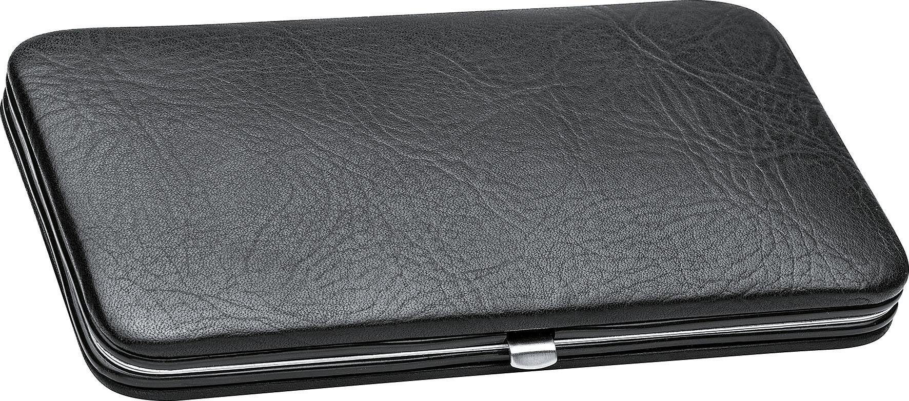 ERBE Maniküre-Etui Bügel-Lederetui mit Druckknopf, 7 tlg., bestückt mit Sol günstig online kaufen