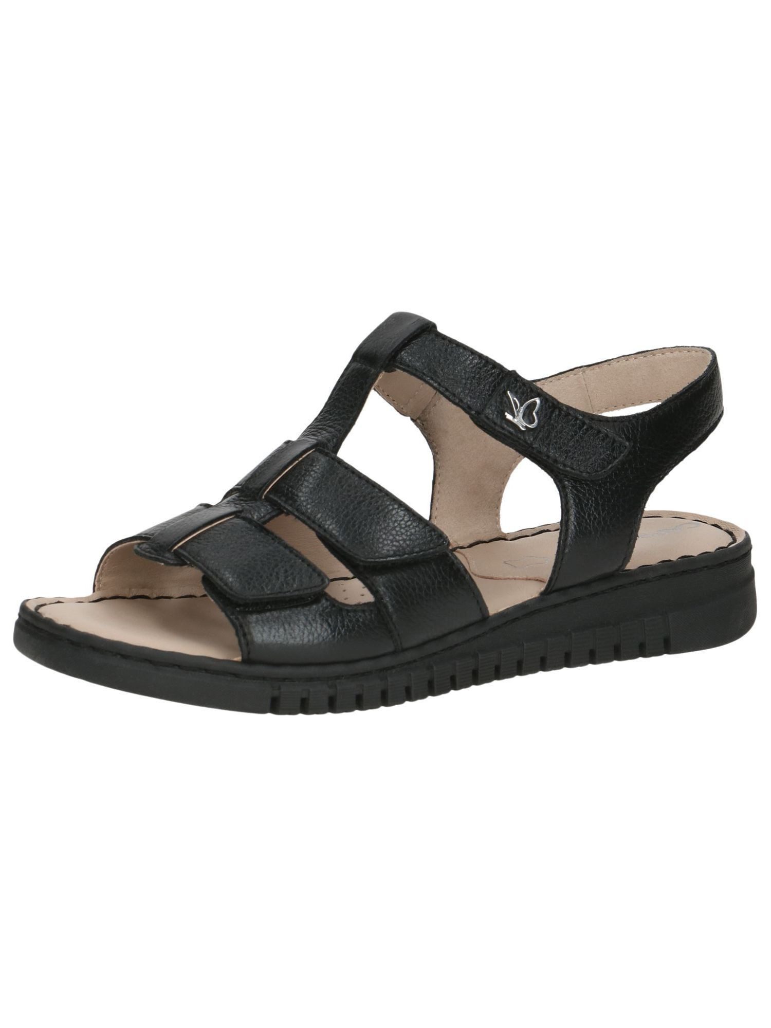 CAP Memotion aus Leder kein Absatz 9-28102-44 Plateausandaletten