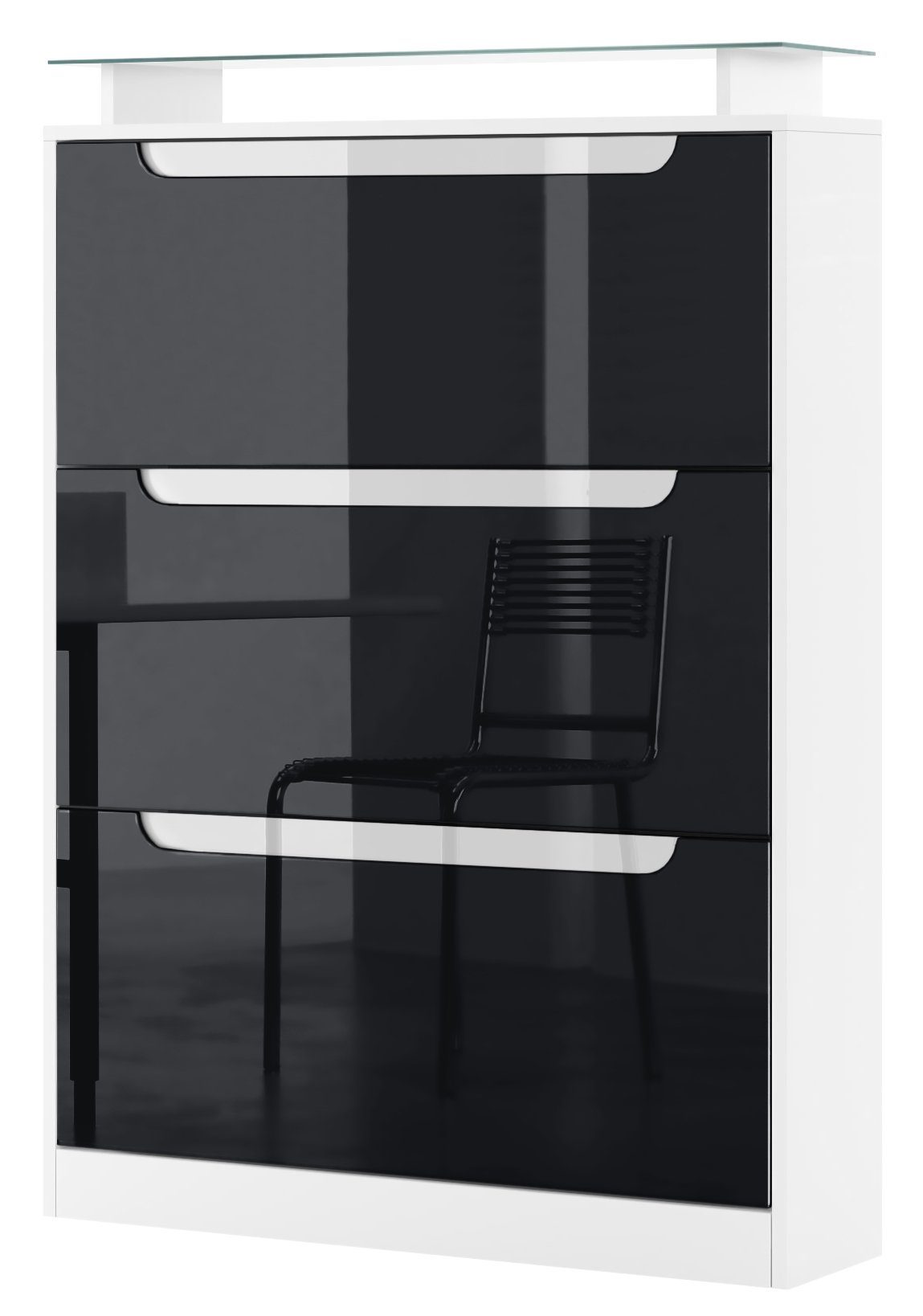Vladon Schuhschrank Space (Schuhkipper, für 24 günstig online kaufen