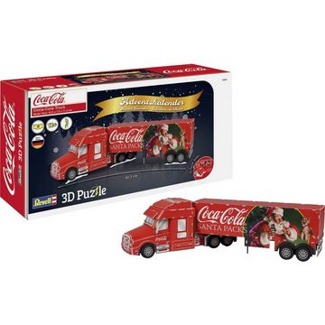 Revell® Adventskalender 3D-Puzzle Adtventskalender Coca-Cola-Truck