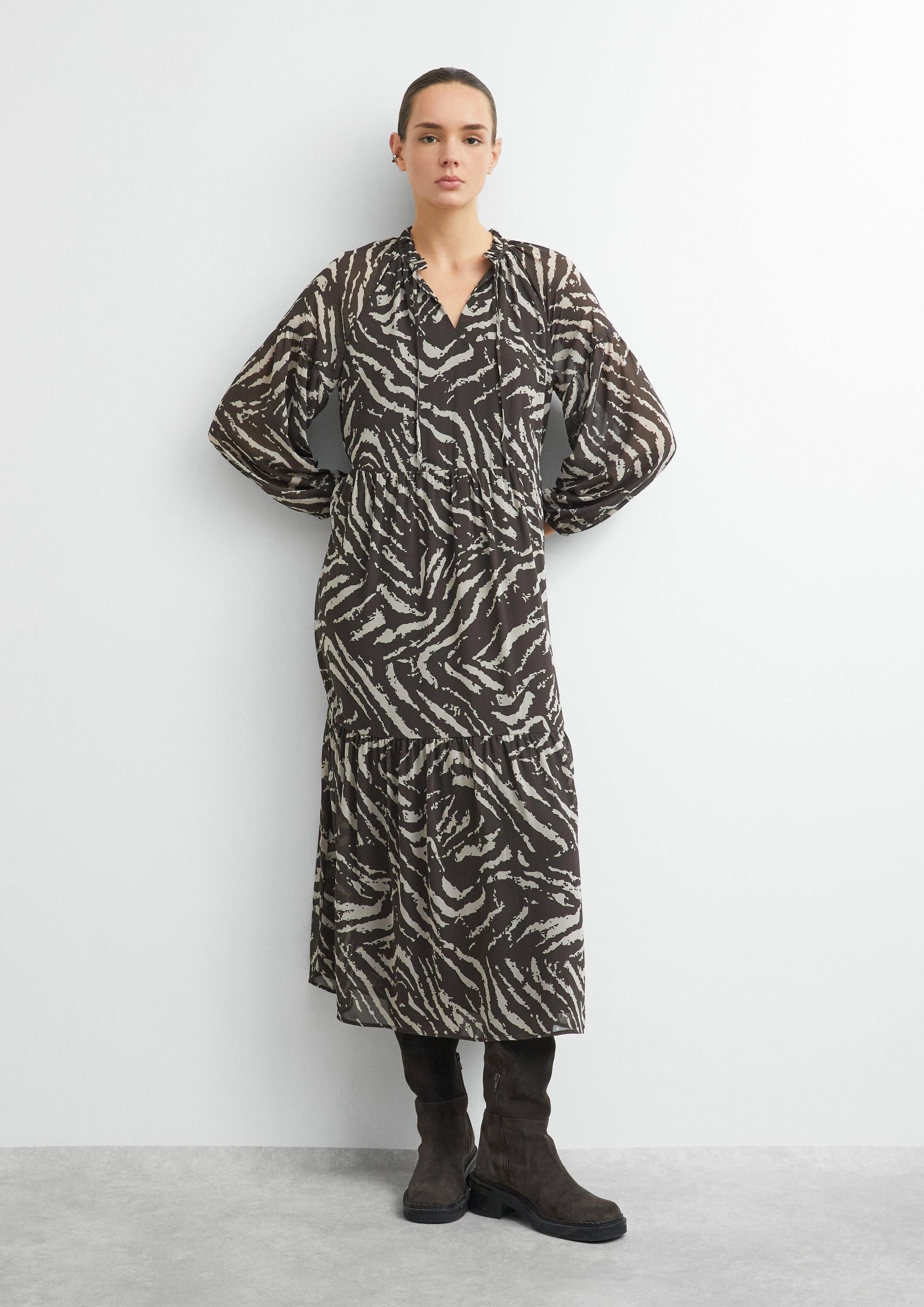 comma Maxikleid Kleid Kleid