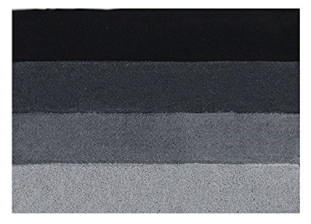 spirella Badematte FOUR, Höhe 25 mm, Badteppich Hochflor 20-25 mm, 90% Polyester, 10% Acryl, Anti-Rutsch Beschichtung, Für Fussbodenheizung geeignet, Waschbar 40°, Schnelltrocknend, 90% Polyester, 10% Acryl, rechteckig