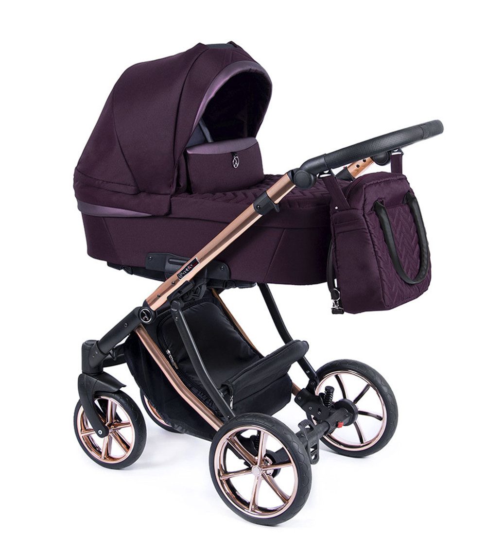 Kombi-Kinderwagen Dante 2 in 1 inkl. Sportsitz und umfangreichen Zubehör in 12 Designs