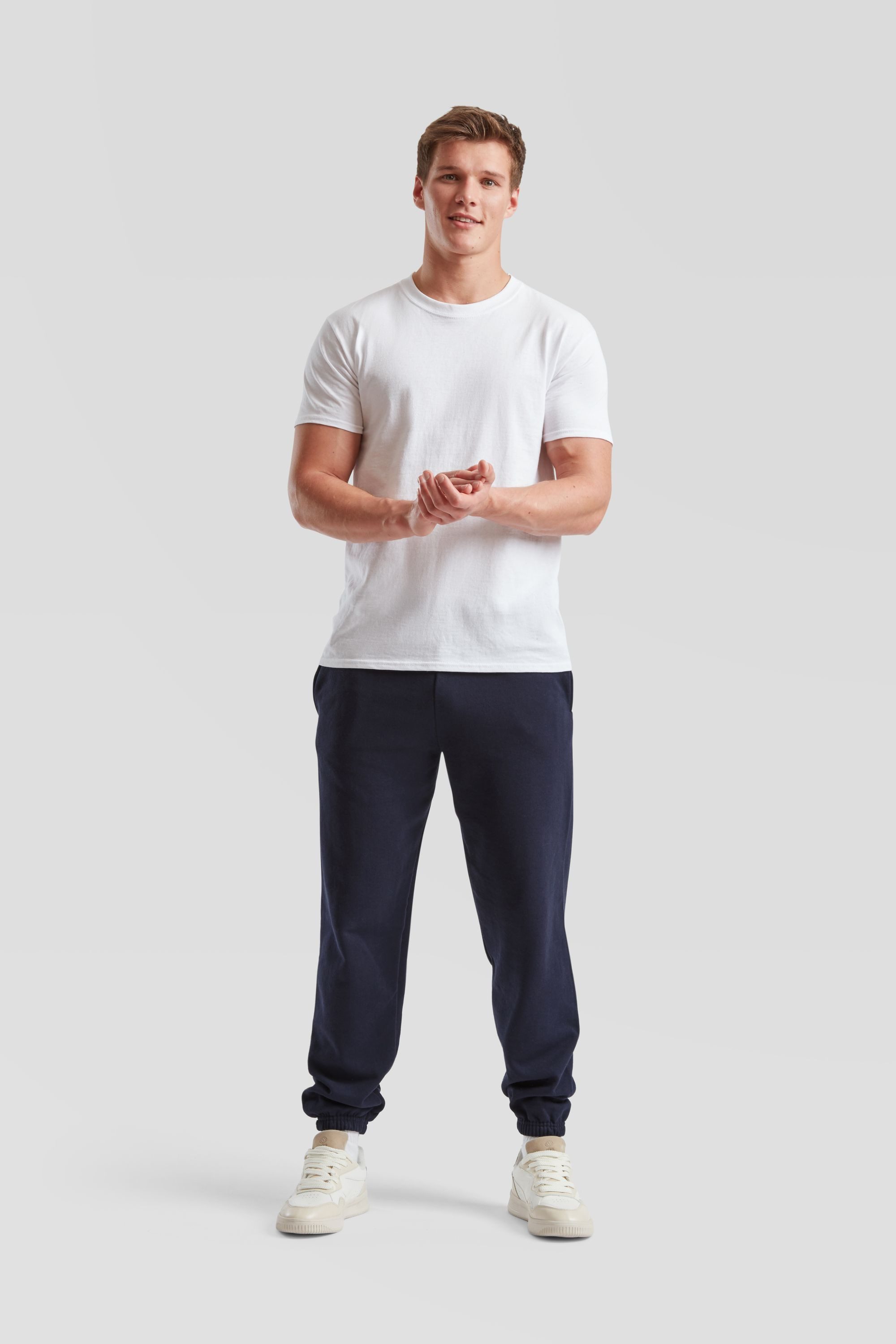 Fruit of the Loom Homewearhose Classic Elasticated Cuff Jog Pants – Bild 2 von 5
