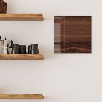 DEQORI Magnettafel 'Horizontale Holzmaserung', Whiteboard Pinnwand beschreibbar