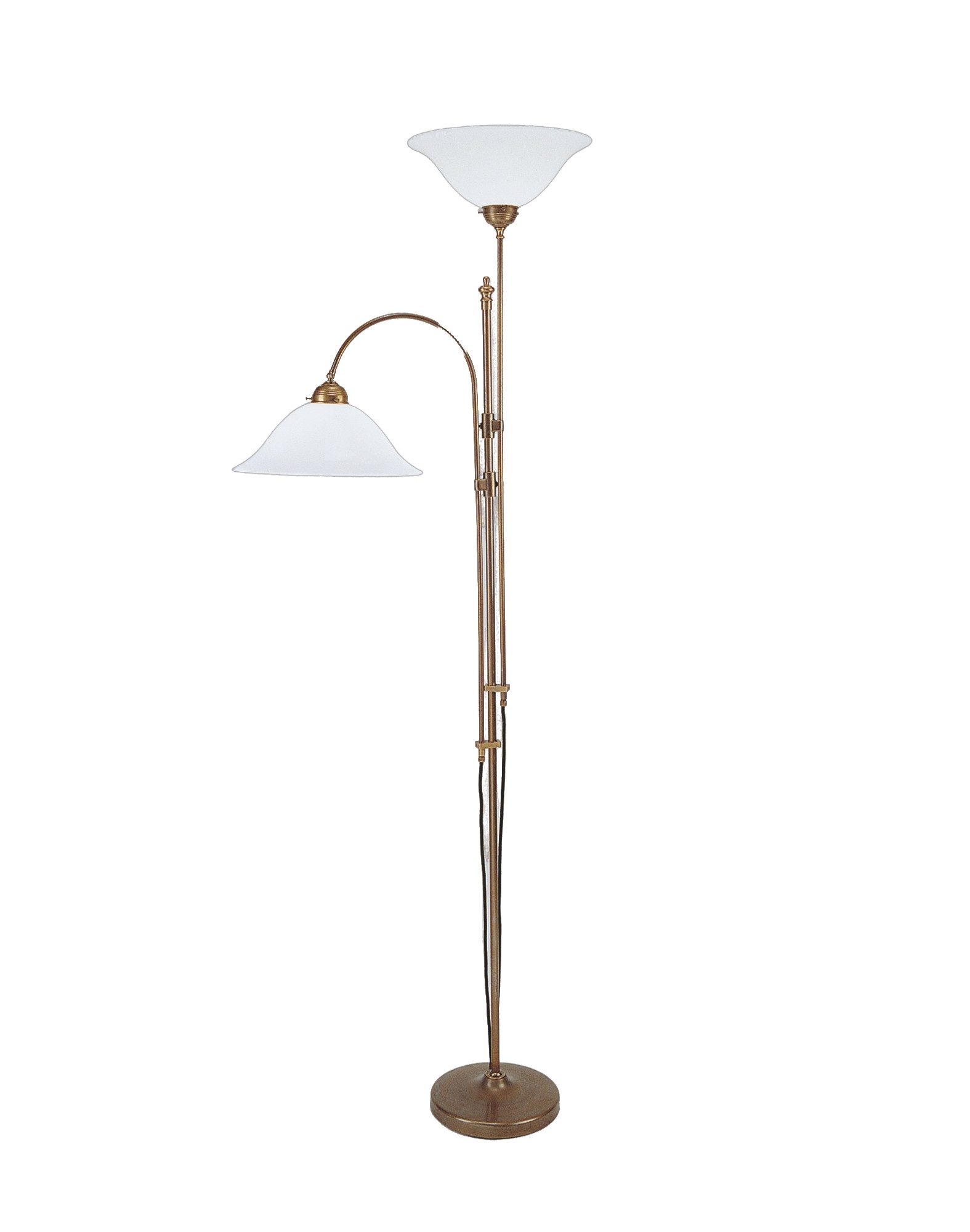 Berliner Messinglampen Stehlampe T1T4ST02-90op-B, ohne Leuchtmittel