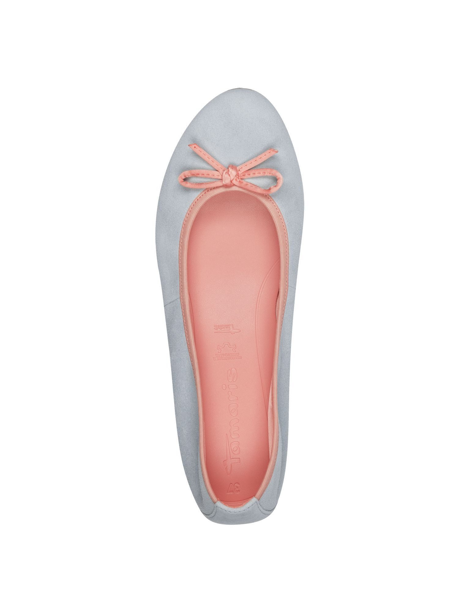 Tamaris TOUCH-IT aus Leder kein Absatz 1-22166-44 Ballerina TOUCH-IT