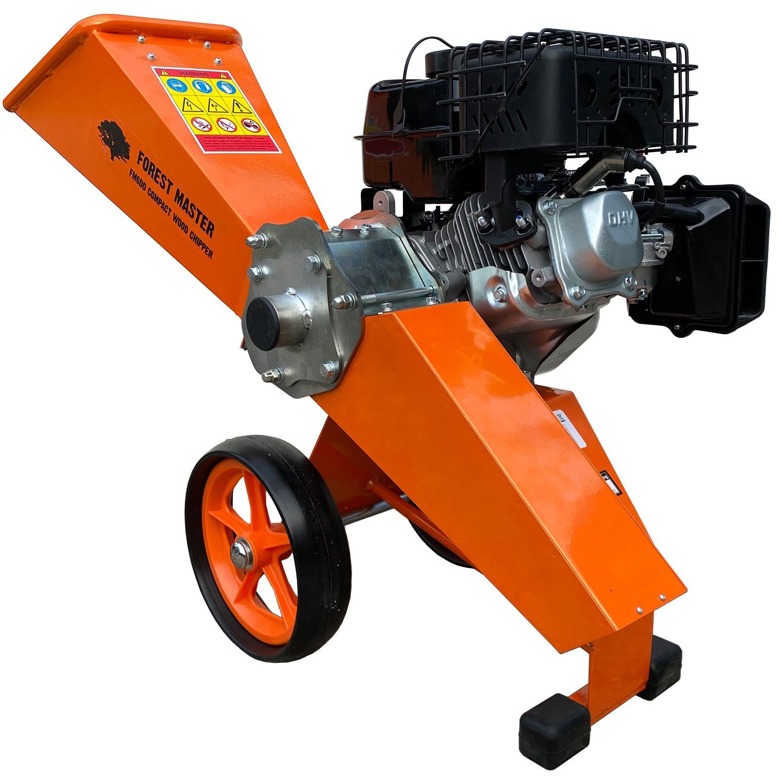 Messerhäcksler Benzin Häcksler Mulcher 6 PS 208ccm 4-Takt FM6DD-MUL