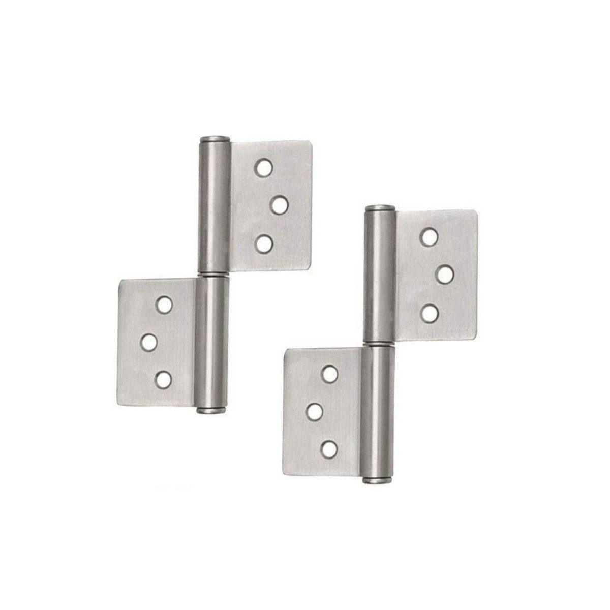 Türbeschlag für Innen und Außenbereich, 80 x 50 x 7 mm Klavierband als