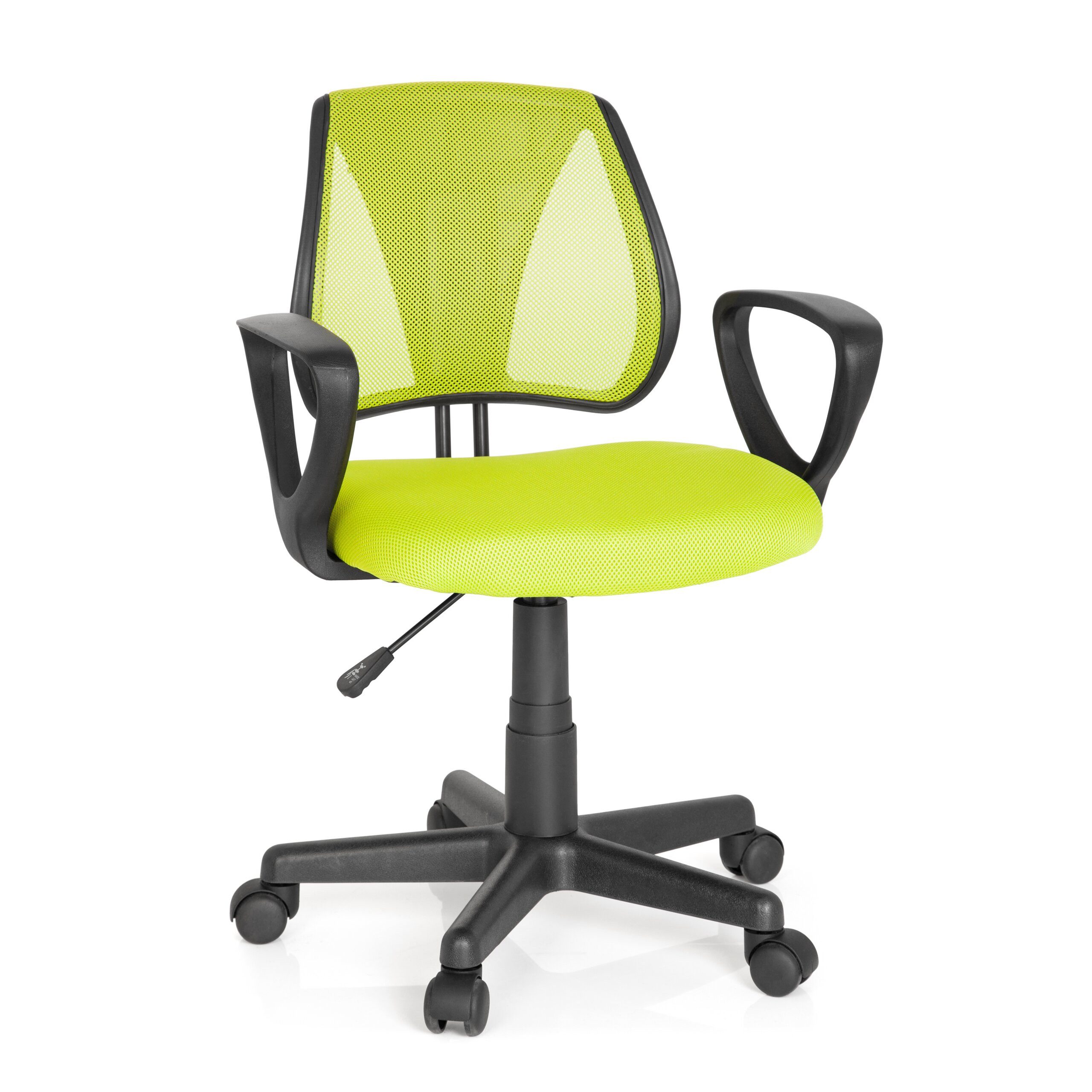 hjh OFFICE Drehstuhl Kinderdrehstuhl Kiddy Cd Stoff / Netzstoff (1 St), Kinder Bürostuhl mitwachsend, ergonomisch