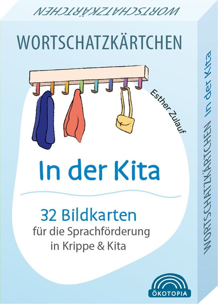 Schulbuch Wortschatzkärtchen: In der Kita 32 Bildkarten für die Sprachförderung Esther Zulauf