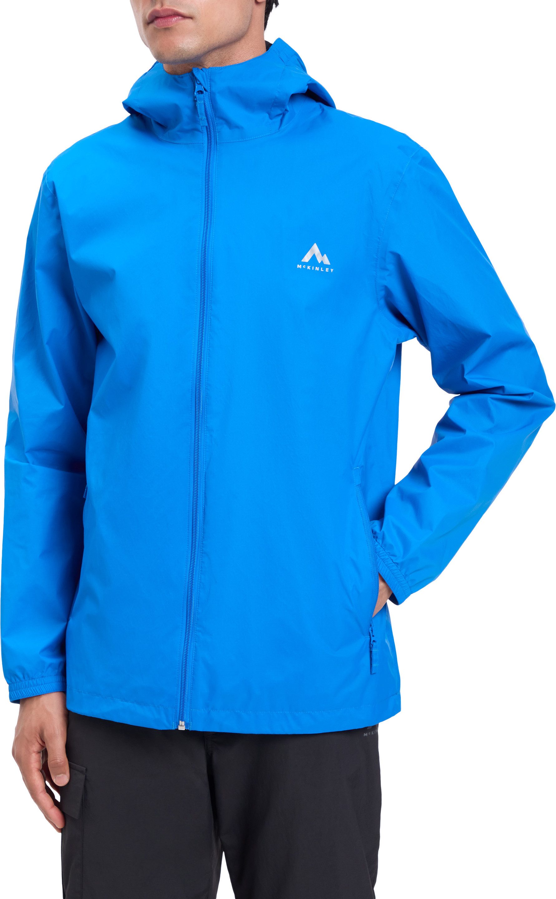 McKINLEY Regenjacke HE.-REGENJACKE KEREOL V M sportlicher Stil, mit AQUAMAX-Technologie, winddicht, atmungsaktiv