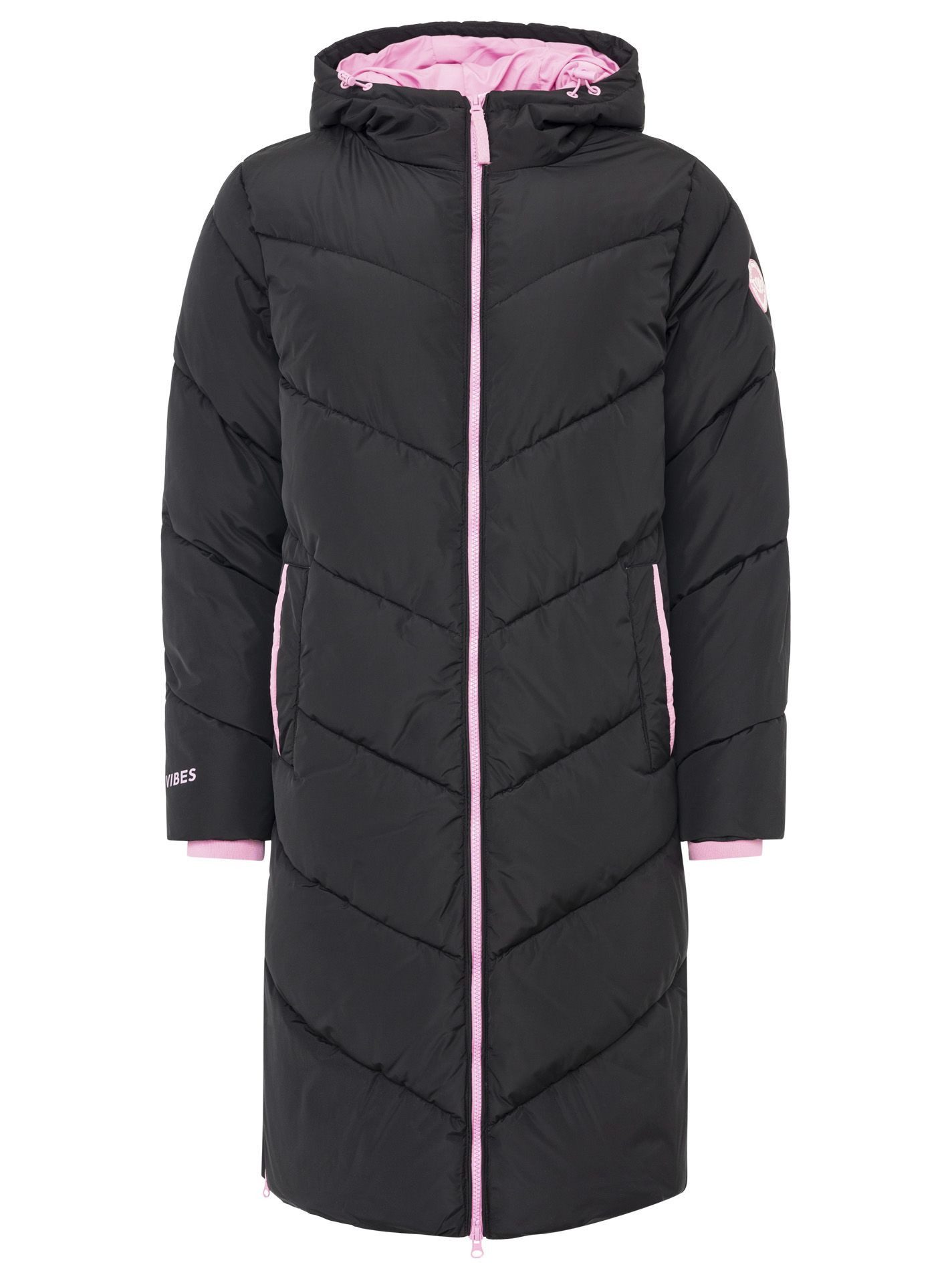 Zwillingsherz Steppmantel Steppjacke "Happy Vibes" günstig online kaufen