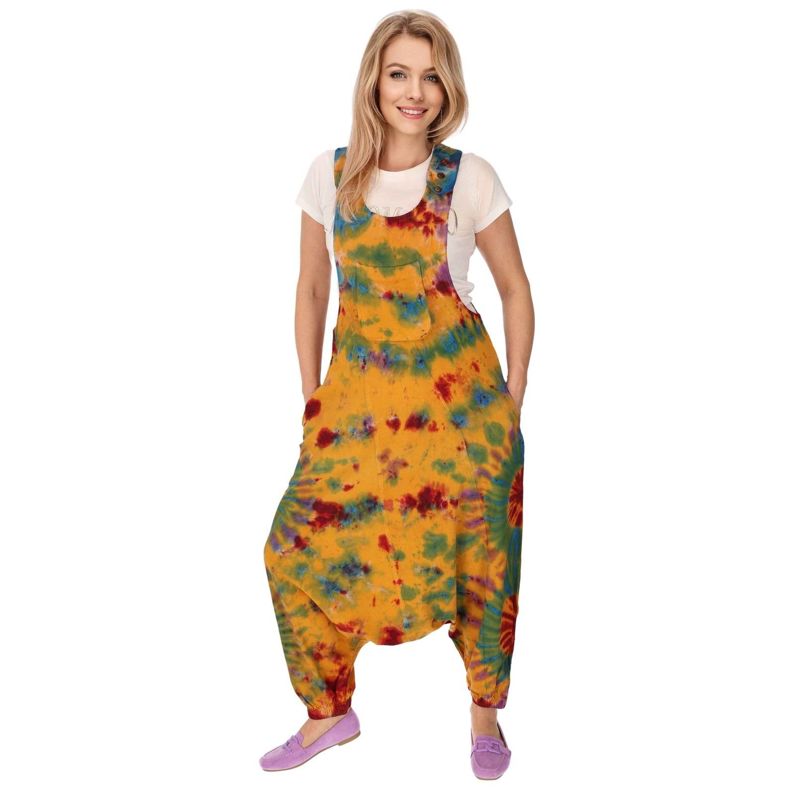 KUNST UND MAGIE Latzhose Tie Dye günstig online kaufen