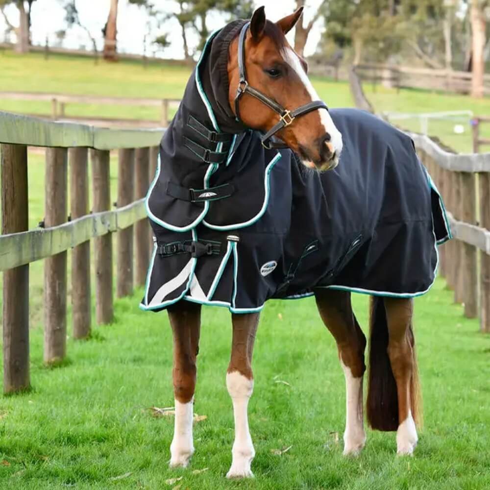 WeatherBeeta Pferde-Thermodecke Weatherbeeta Comfitec Ultra Comfi Detach-A-Neck Medium/Lite