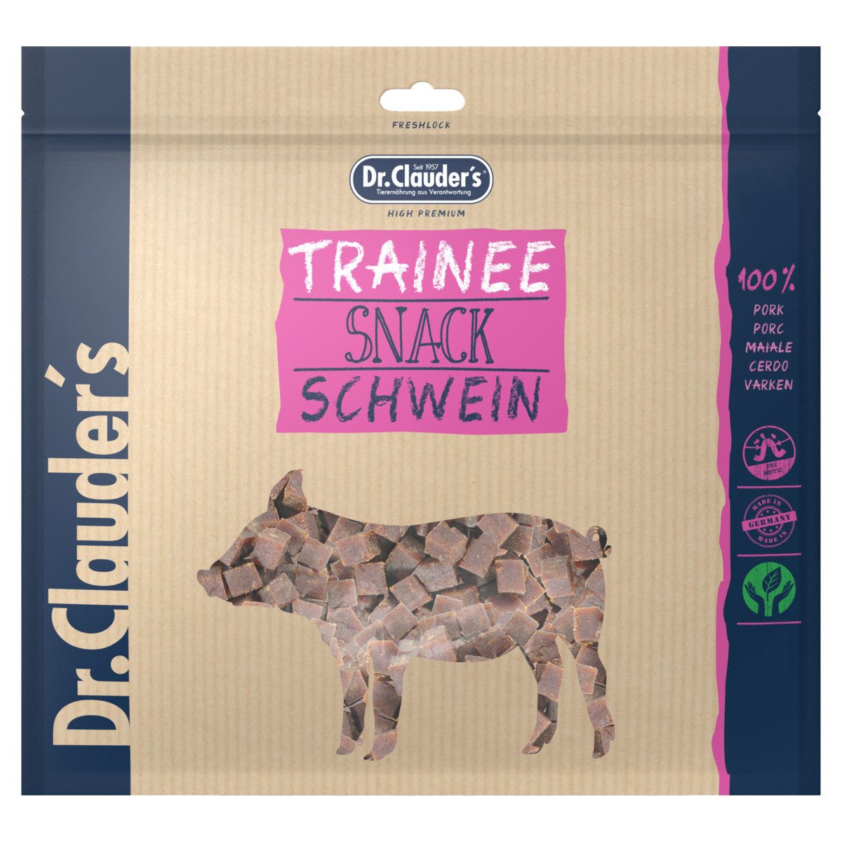 Dr. Clauder's Trainee Snack Schwein 500 g