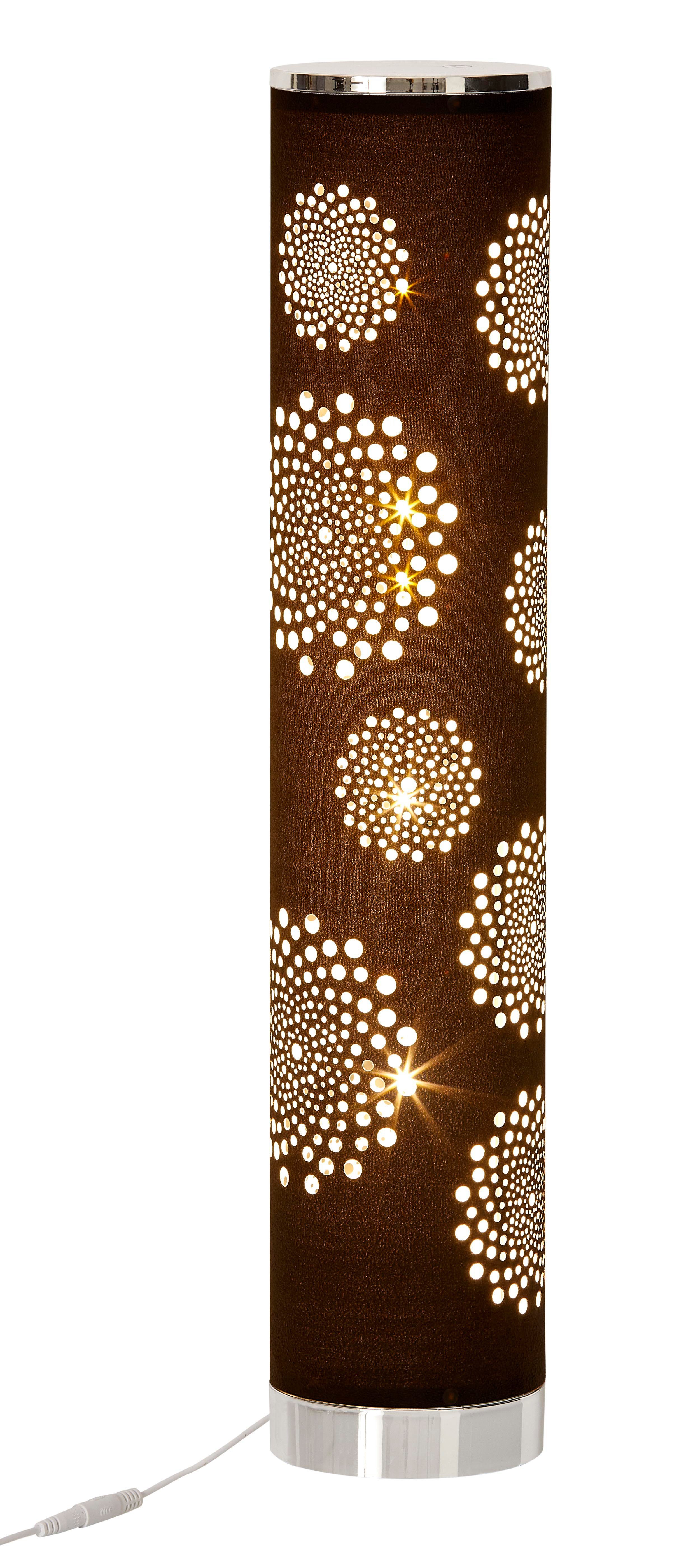 Northpoint Stehlampe LED Lichtsäule Stehlampe 64cm hoch Pusteblume - Grau (RGBW)