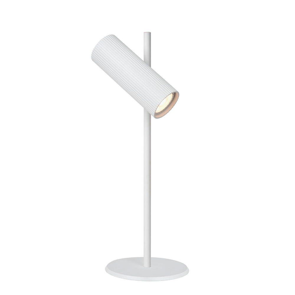 click-licht Tischleuchte Tischleuchte Clubs in Weiß GU10, keine Angabe, Leuchtmittel enthalten: Nein, warmweiss, Tischleuchte, Nachttischlampe, Tischlampe