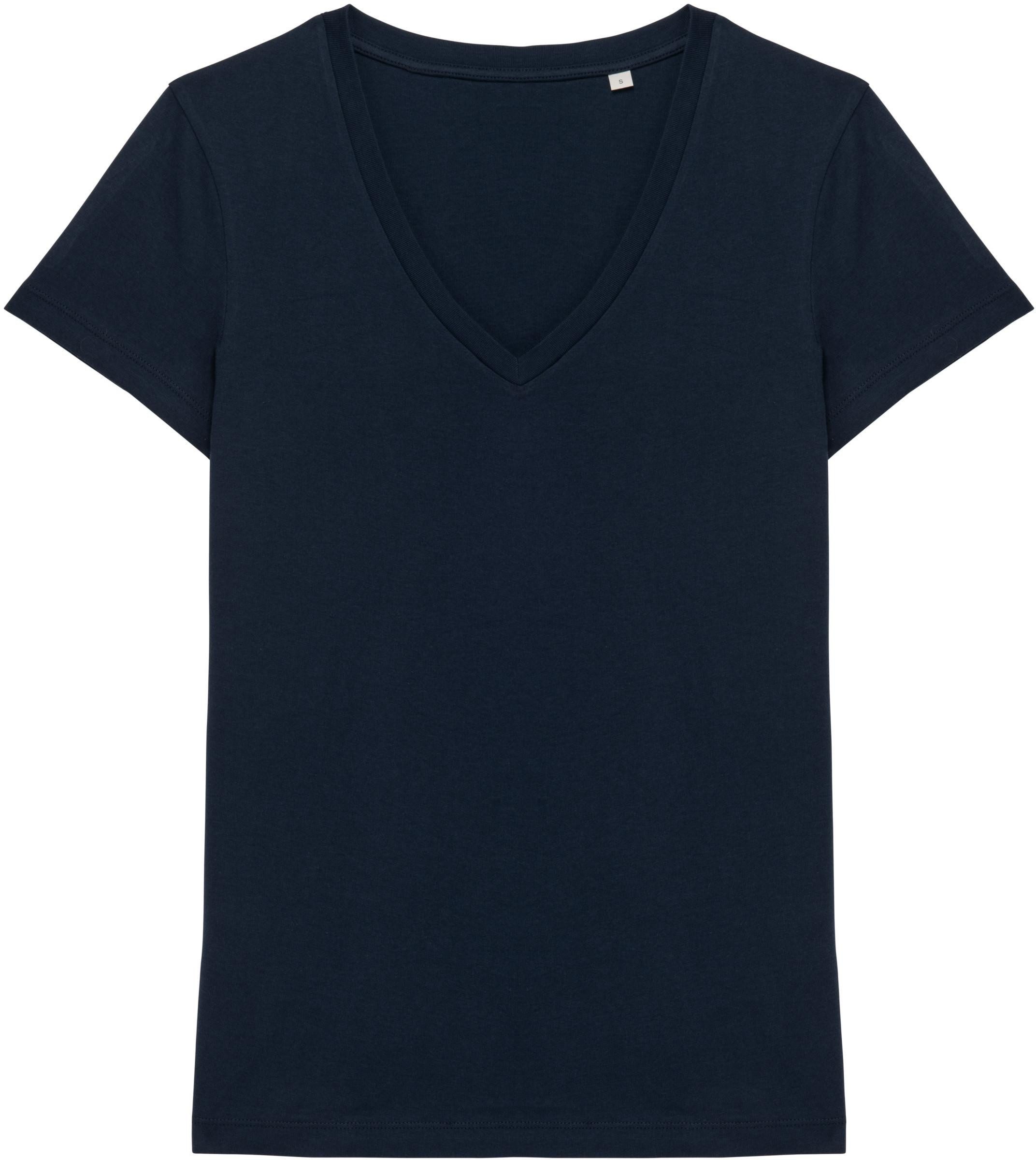 Native Spirit V-Shirt Damen Umweltfreundliches T-Shirt mit V-Ausschnitt