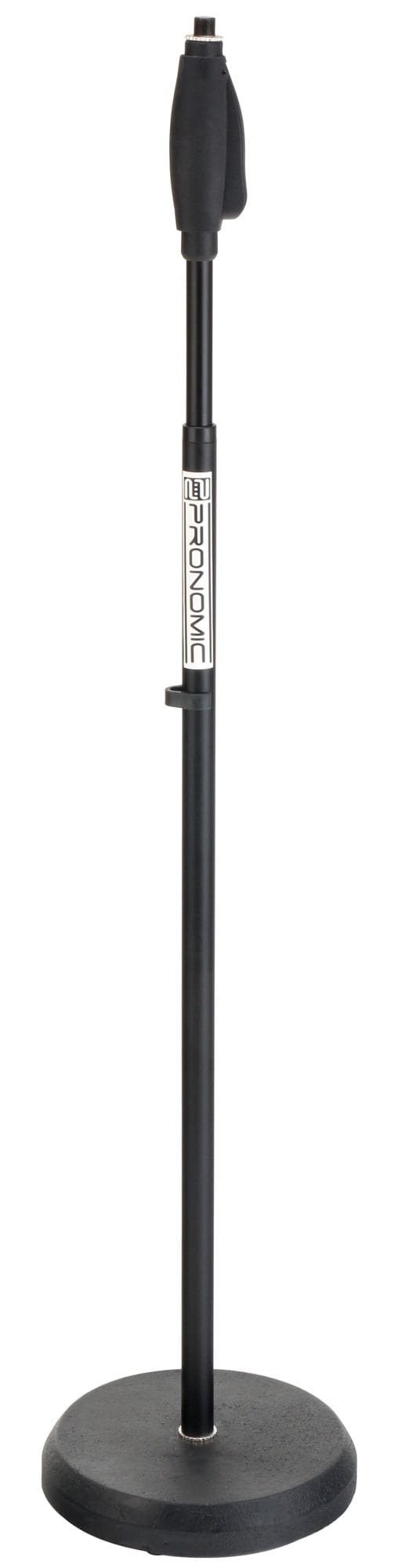 Pronomic Mikrofonständer MS-200 Einhand Mikrofonstativ mit Tellersockel, (1-tlg), durch Einhandveschluss leicht verstellbar bis 168 cm